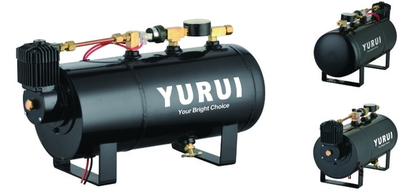 Yurui8006 2 em 1 tanque portátil horizontal 140psi do ar de 1 galão do compressor