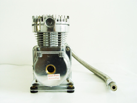 Compressor de suspensão de transporte aéreo offroad durável DC12v aço cromo
