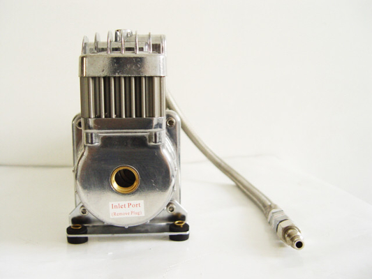 Compressor durável portátil do aço 12v do compressor da suspensão do airbag da inflação rápida com tanque