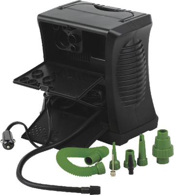 4 plásticos pretos duráveis em 1 compressor de ar do carro, várias funções para seu Infaltion rápido bem escolhido para o sistema de ar