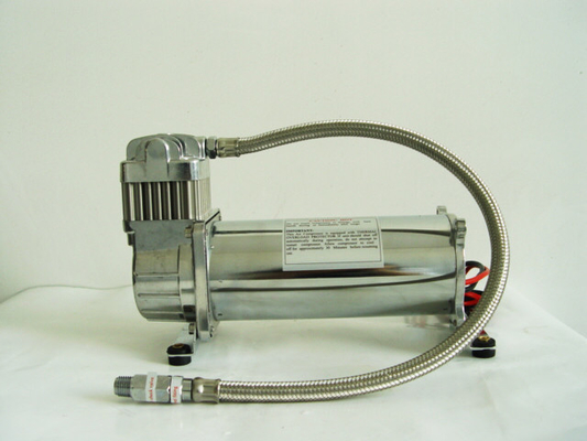 Bom preço. Compressor de ar 12v do carro de 200PSI único Chrome, suspensão do passeio do ar para caminhões on-line