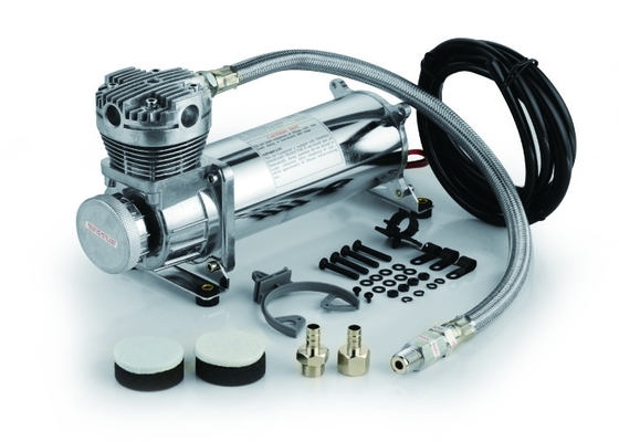 Único material de prata e preto de Chrome do compressor da suspensão do ar 200psi