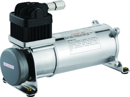do compressor de prata da suspensão do passeio do ar 150psi do metal 12v mangueira inoxidável da carga para Land Rover