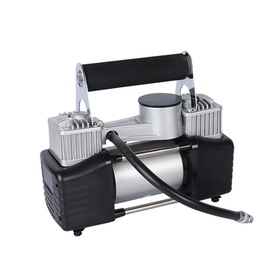 Compressor de ar de metal de dois cilindros com saco de transporte Compressor de ar de alta pressão DC 12V
