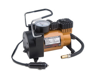 Inflator portátil do pneu do compressor de ar DC12V do carro de metal, compressor de ar de 150psi 12v