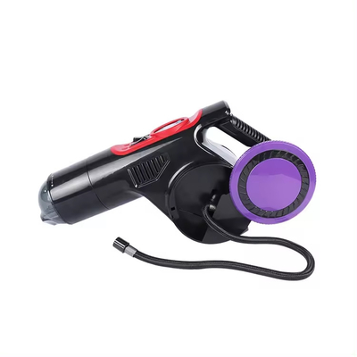 12V aspirador de vácuo e compressores de ar Mini portátil com LED luz pressão do ar medidor digital 3 em 1 Pneus inflar e C