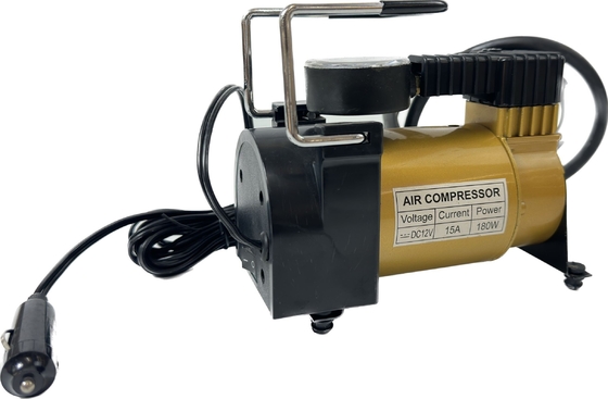 INFLADOR de pneus de cilindro único DC12V AUTO PORTÁVEL COMPRESSOR de ar de alta pressão COMPRESSOR de ar pequeno INFLADOR de pneus de automóvel