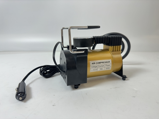 INFLADOR de pneus de cilindro único DC12V AUTO PORTÁVEL COMPRESSOR de ar de alta pressão COMPRESSOR de ar pequeno INFLADOR de pneus de automóvel