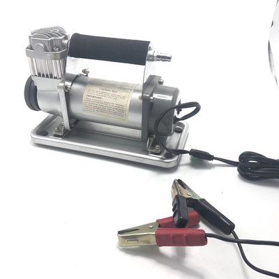 Compressor de ar para automóveis pesados Metal para caminhões offroad 4x4 Compressor de ar de prata de alta pressão Inflatores de pneus de automóveis