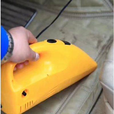 Dc12v Mini portátil portátil de limpeza de carro molhado e seco aspirador e inflador de pneus