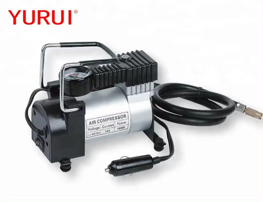 Compressor de ar de automóvel portátil de alta pressão com relógio e saco de tecido