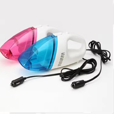 DC12V aspirador de vácuo de lavagem de carro de plástico automático molhado e seco Mini aspirador portátil para carro