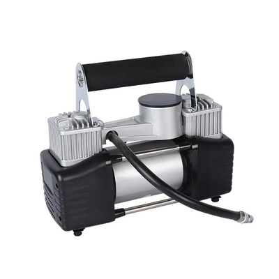 DC12V Compressor de ar de automóvel de metal de duplo cilindro para bomba de inflação de automóveis