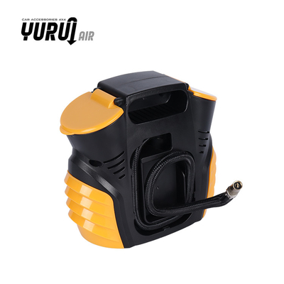 DC12V Portátil Mini Car Air Pump Luz LED Com Medidor Digital