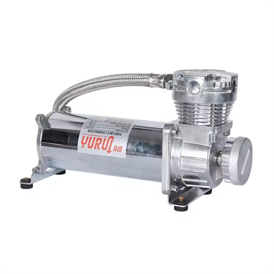 Compressor de ar para carros pesados DC12v aço de cromo rápido para carros offroad