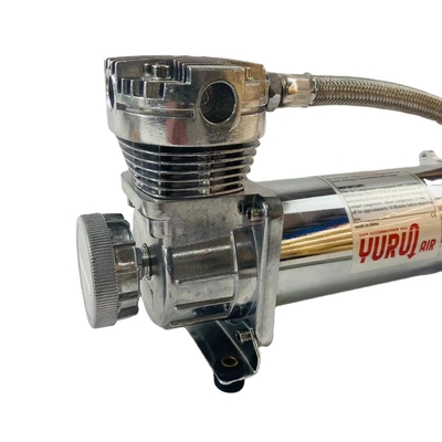 Compressor de ar para carros pesados DC12v aço de cromo rápido para carros offroad