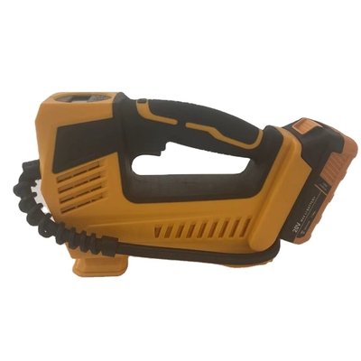 Compressor de ar de veículo de calibre digital com bateria e luz LED para o inflado de pneus de carro