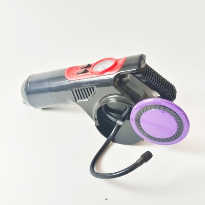 Dc12v Mini aspirador portátil ABS compressor de ar de plástico de calibre digital