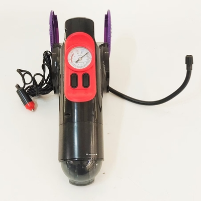 Dc12v Mini aspirador portátil ABS compressor de ar de plástico de calibre digital