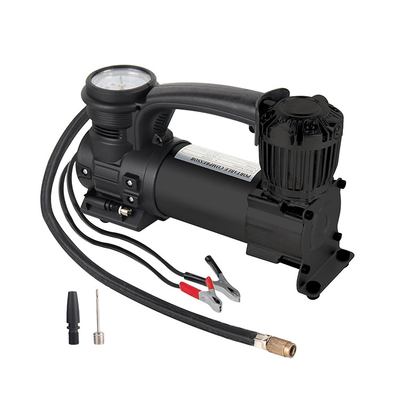 Compressor de ar para automóveis pesados Metal para caminhão fora de estrada 4x4 Compressor de ar de prata de alta pressão Inflatores de pneus de automóveis
