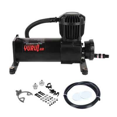 Compressor de ar para automóveis pesados Metal para caminhões offroad 4x4 Compressor de ar de prata de alta pressão Inflatores de pneus de automóveis