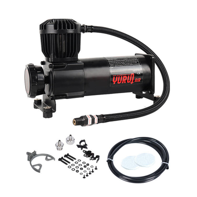 Compressor de ar para automóveis pesados Metal para caminhões offroad 4x4 Compressor de ar de prata de alta pressão Inflatores de pneus de automóveis