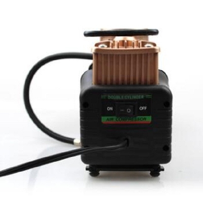 C.C. do compressor de ar 12v do carro do ouro, auto compressor de ar 150psi portátil