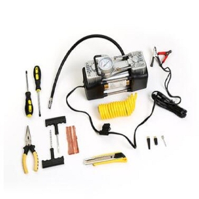 serviço portátil do Oem da bomba de ar do metal do compressor de ar 12v de 180w 150psi com saco
