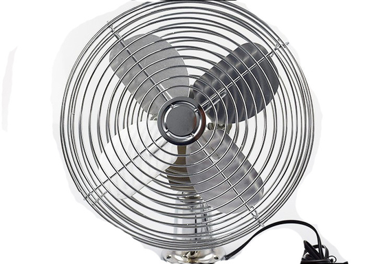 Cor de prata portátil 6" do ventilador de refrigeração do carro do caminhão oscilando uma garantia do ano