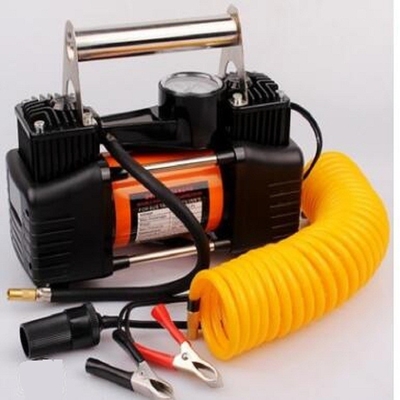 compressor de ar 12v do carro 180w, compressor de ar da pressão do metal auto portátil