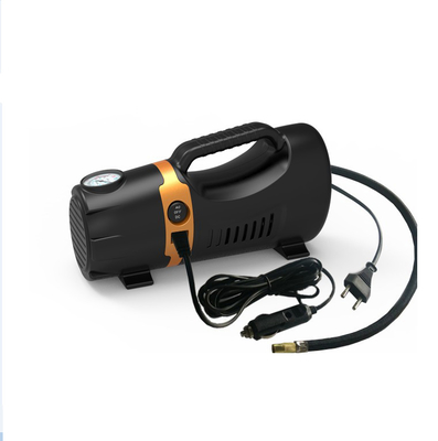 AC/DC Inflador de pneus portátil Venda a quente Pneus de automóvel Compressor de ar Plástico