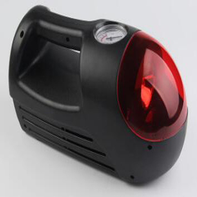 Compressor de ar portátil elétrico preto, bomba de ar personalizada para pneus de carro