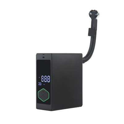 Inflador de pneus eléctrico digital de cilindro único com bateria recarregável e corrente de 5,5 A