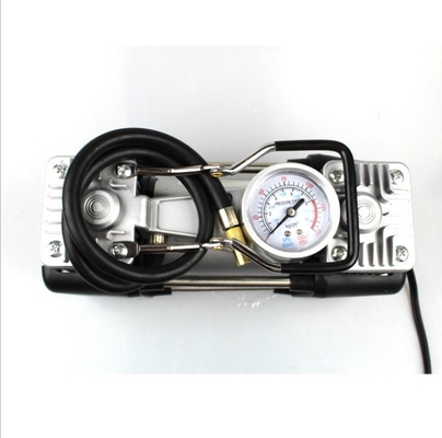 Bomba dobro do compressor de ar 180w do metal do cilindro 150PSI com relógio