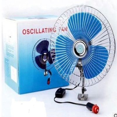 8" ventiladores de refrigeração elétricos de oscilação do radiador do carro com cor personalizada