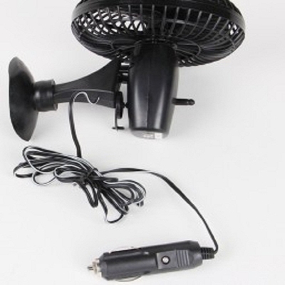 4 material plástico elétrico automotivo de ventiladores de refrigeração Dc12v do interruptor da polegada dois no preto