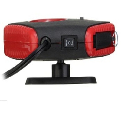 ABS Dc12v aquecedores de ventilador de automóvel de cerâmica PTC portáteis com luz LED