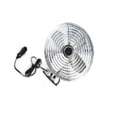 Interruptor de ligação/desligação de segurança total de proteção de metal Mini ventilador de carro com isqueiro