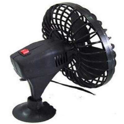Bom preço. Mini montagem de oscilação plástica do copo do ventilador de refrigeração do carro de 4 polegadas com interruptor dois on-line