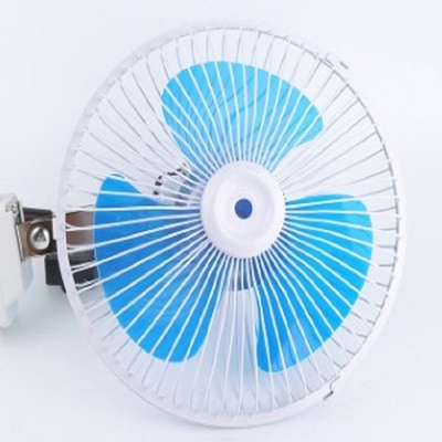 Material plástico da montagem do parafuso 12v/24v azul do ventilador de refrigeração do carro elétrico