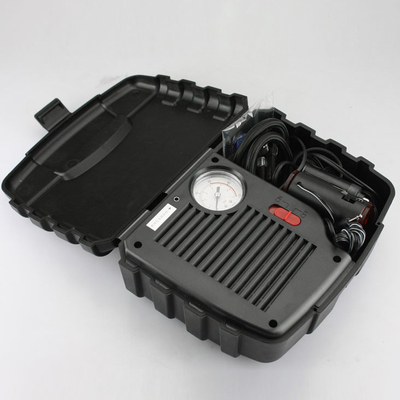 A cor portátil 250psi do preto do compressor de ar da C.C. 12v personalizou com relógio
