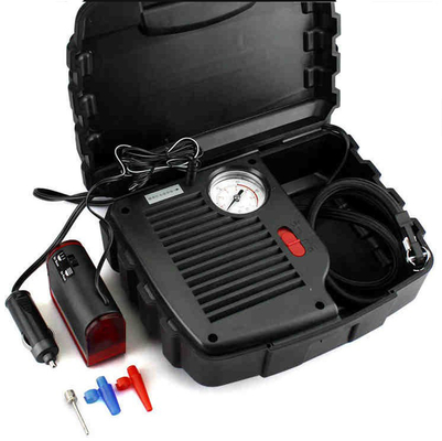 A cor portátil 250psi do preto do compressor de ar da C.C. 12v personalizou com relógio