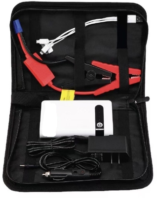 Arrancador Portátil 12V com Lanterna LED e Monitor de Pressão dos Pneus