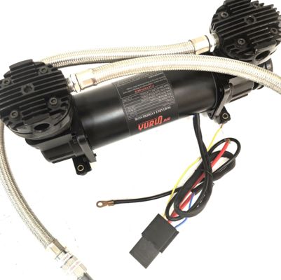 Compressor de suspensão de ar para automóveis de duplo cilindro de carga pesada