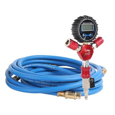 Coletor de Ar Digital de 4 Vias para Sistema de Inflação e Deflação de Pneus