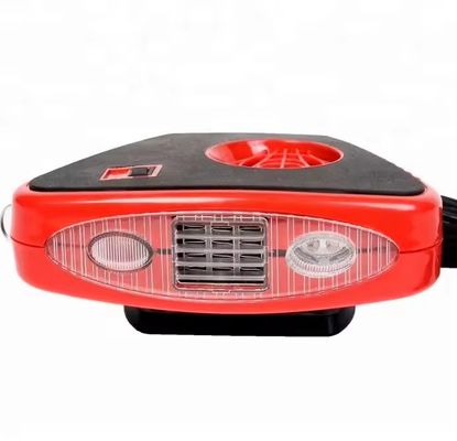 Aquecedor de ventilador portátil para carro de 12V com luz, 150W, aquecimento PTC