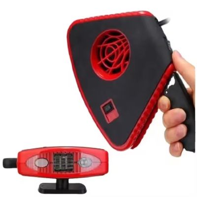 Aquecedor de ventilador portátil para carro de 12V com luz, 150W, aquecimento PTC