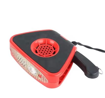 Aquecedor de ventilador portátil para carro de 12V com luz, 150W, aquecimento PTC