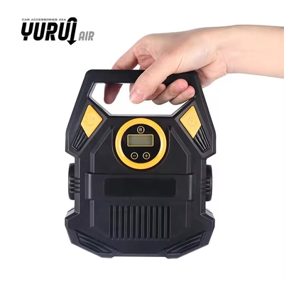 Infladores de pneus portáteis para carros Bomba de ar 12v com luz