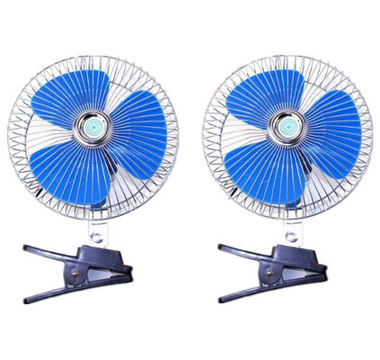 Bom preço. Ventiladores de refrigeração automotivos azuis e de prata/metal e fã elétrico plástico do radiador on-line